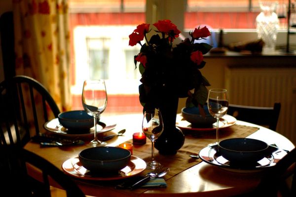 Curated dinner table